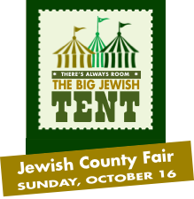 Jewish County Fair - Sunday, October 16